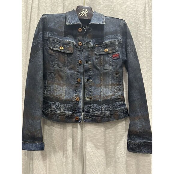 Vintage, Rare Parasuco Denim Cult Jean Jacket Size Small - Picture 1 of 12